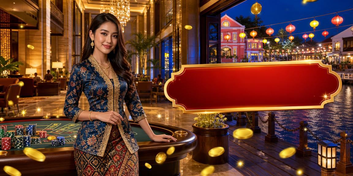 Pemandangan sportsbook Malaysia moderen dgn warna neon